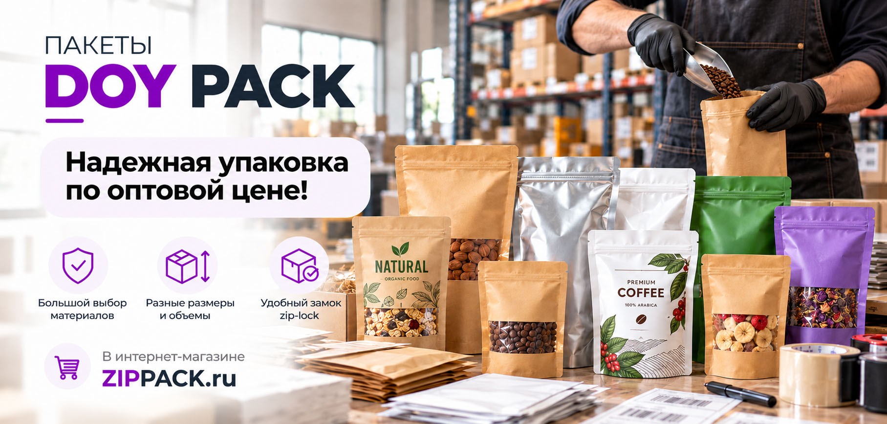 пакеты дойпак оптом