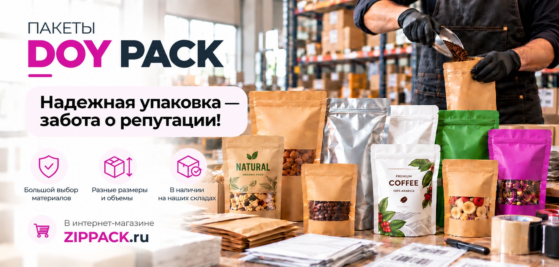 пакеты дойпак оптом