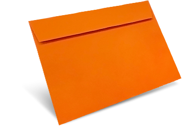 Конверты оранжевые