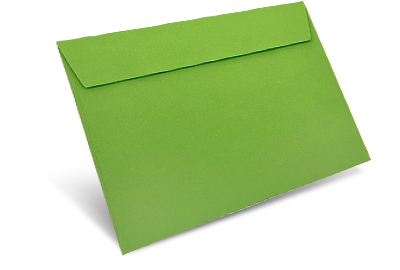 Конверты зеленые