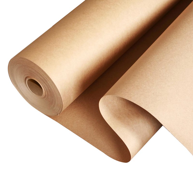 КРАФТ-БУМАГА в рулоне | Ширина 42 см | Длина 25 метров | Плотность 80 г/м² kraft-roll-42/25 - фото 16828