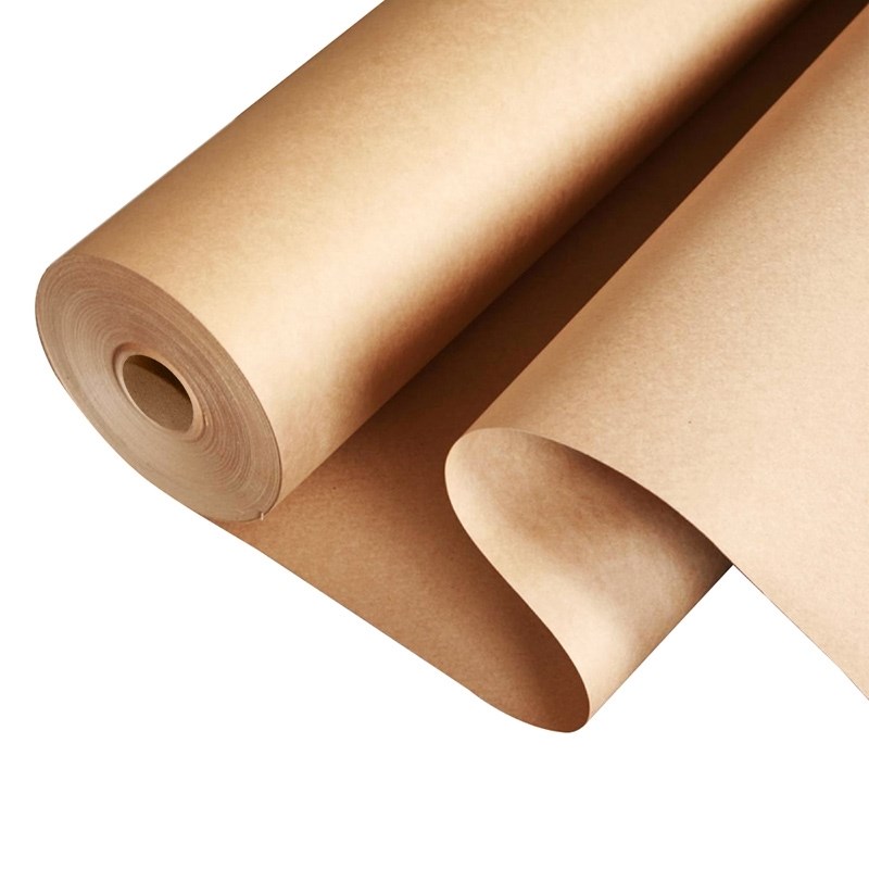 КРАФТ-БУМАГА в рулоне | Ширина 84 см | Длина 50 метров | Плотность 80 г/м² kraft-roll-84/50 - фото 16844