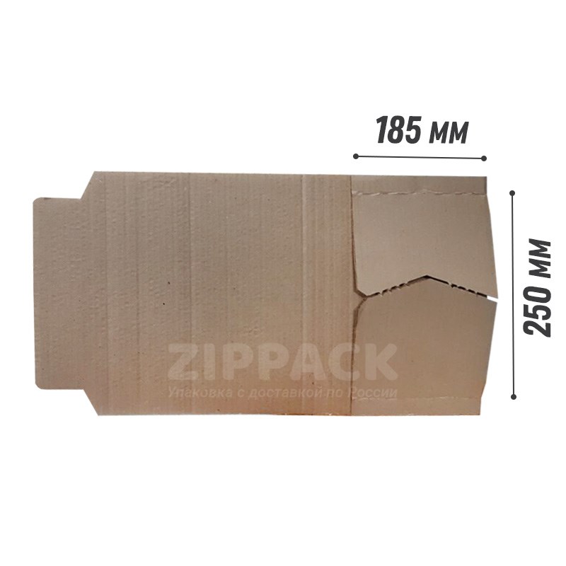 УНИВЕРСАЛЬНАЯ УПАКОВКА ИЗ ГОФРОКАРТОНА 250х185х0-43 мм PS.314 - фото 16979