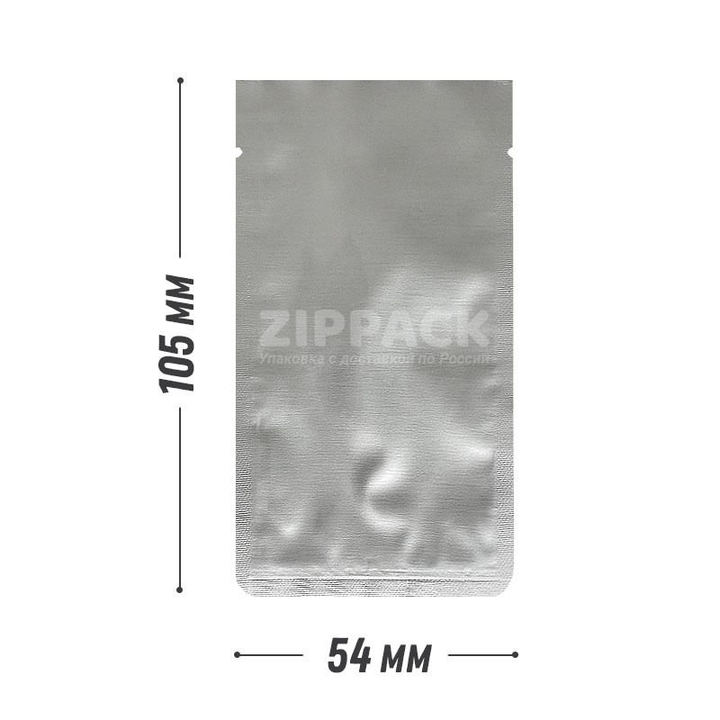 САШЕ ПАКЕТ 54х105 мм фольгированный | под запайку SPF54/105 - фото 17428