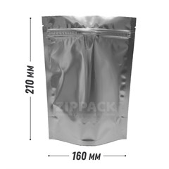 ДОЙ-ПАКЕТ МАТОВЫЙ 160х210 мм металлизированный с замком zip-lock D2520