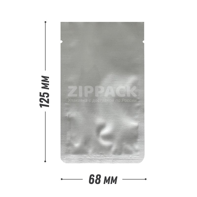 САШЕ ПАКЕТ 68х125 мм фольгированный | под запайку SPF68/125