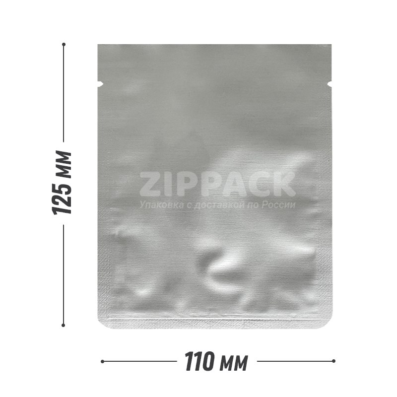 САШЕ ПАКЕТ 110х125 мм фольгированный | под запайку SPF110/125