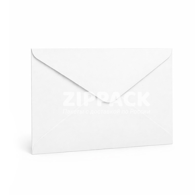 Белый конверт С5 162х229 мм | 80 гр./м2 | С треугольным клапаном 249
