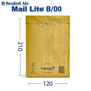 MAIL LITE GOLD B/00, почтовый крафт пакет с воздушной подушкой