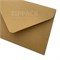 Крафт конверт С6 114х162 мм | 150 гр./м2 | Треугольный клапан с лентой TRMatt-C6-craft - фото 14388