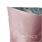 РОЗОВЫЙ DOY-PACK 80х120 мм | Металлизированный матовый с zip-lock D3009 - фото 15531