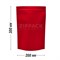 КРАСНЫЙ DOY-PACK 200х300 мм | Матовый с замком zip-lock D3202 - фото 15570