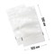 БЕЛЫЙ МАТОВЫЙ ДОЙ-ПАКЕТ 105х190 мм С ОВАЛЬНЫМ ОКНОМ и замком zip-lock D2233 - фото 15978