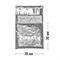 Фольгированный серебряный пакет с пузырчатой пленкой 70х70 мм F-70х70/serebro - фото 17329