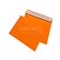 Конверт оранжевый квадратный 160х160 мм | Матовый офсет 120 гр./м2 | Лента A605 - фото 18058