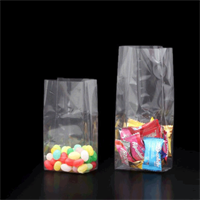 БОПП ПАКЕТ С ЦЕНТРАЛЬНЫМ ШВОМ 85х60х250 мм | 40 мк | Прозрачный S5010 - фото 5220