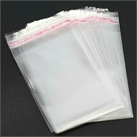 БОПП ПАКЕТ С КЛЕЕВЫМ КЛАПАНОМ 200х250+30 мм / 30 мкм PP20/25 - фото 5947