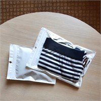 Пакет zip-lock 16х24 см с прозрачной стороной для упаковки белья SP16/24b - фото 8161