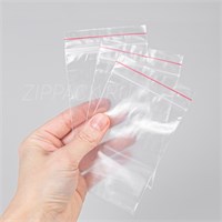 ЗИП ПАКЕТ 6х8 см / 45 мкм с замком zip-lock ZIP45.6х8 - фото 8637